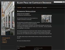 Tablet Screenshot of gasthausbremser.de